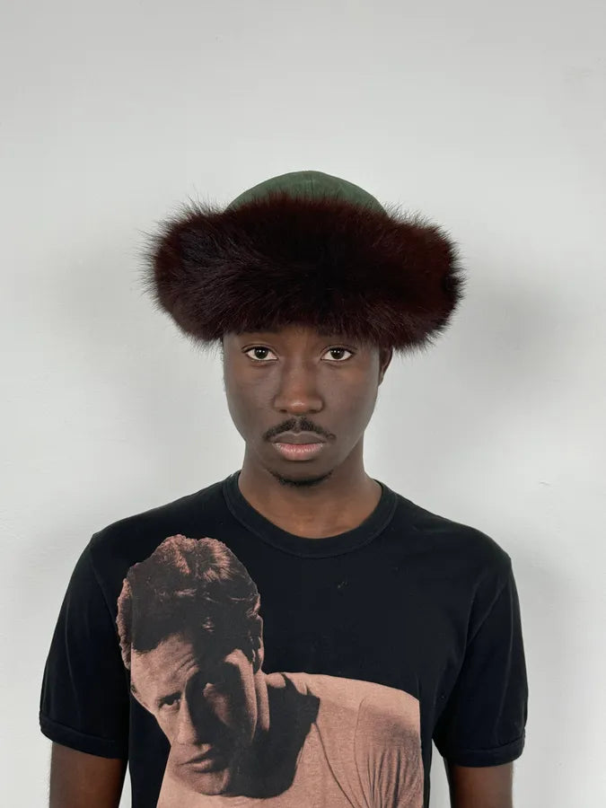 1990s Yves Saint Laurent Fur Chapka Hat eMsdVsM 0