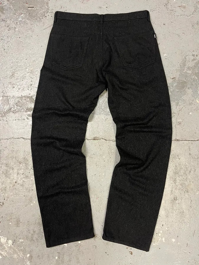 1990s Yves Saint Laurent Grey Wool Pants (L) xIUWNZt 5