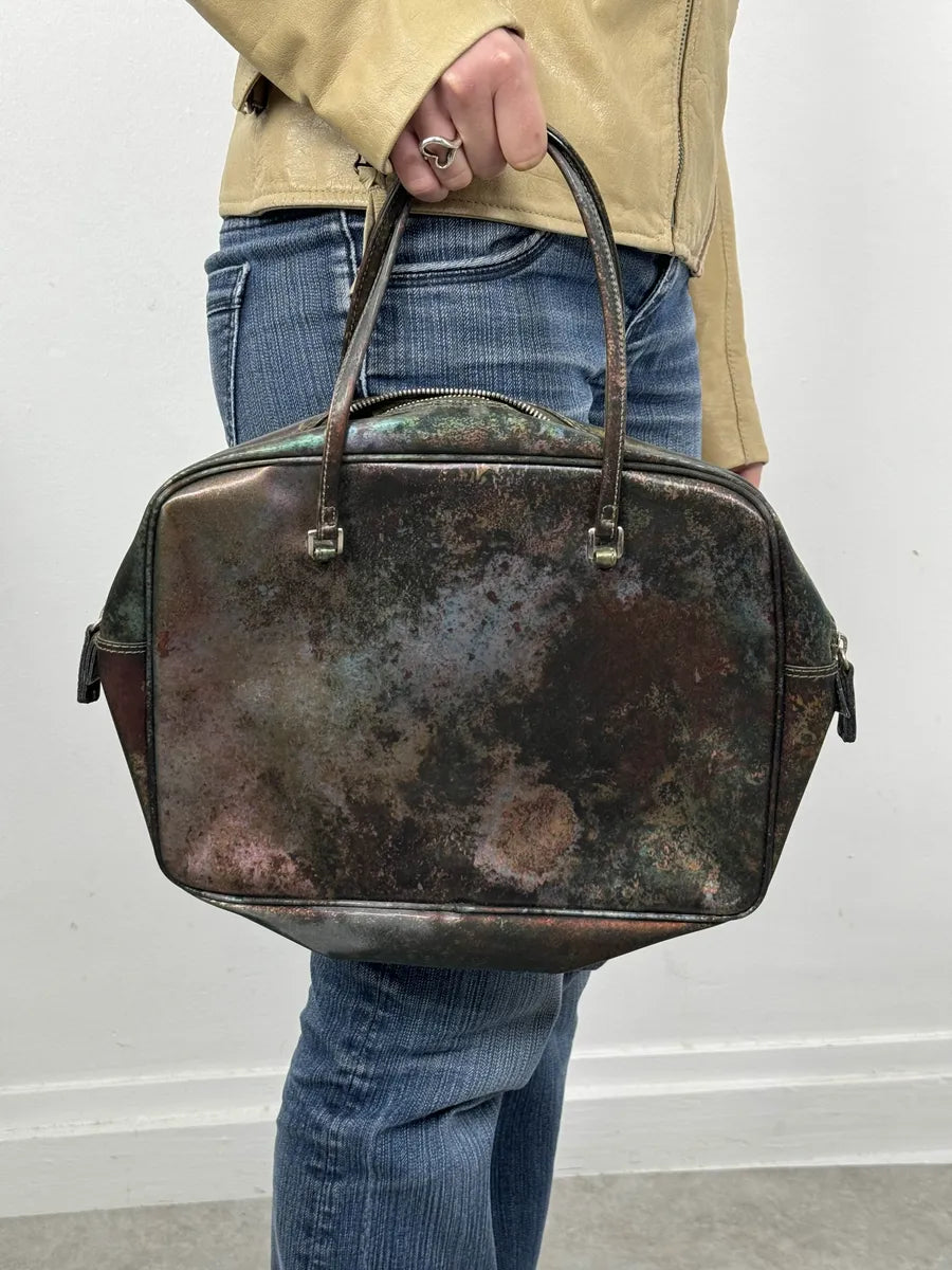 1995 Jean Paul Gaultier Cyber Earth Evolution Handle Bag nCmmoCw 1