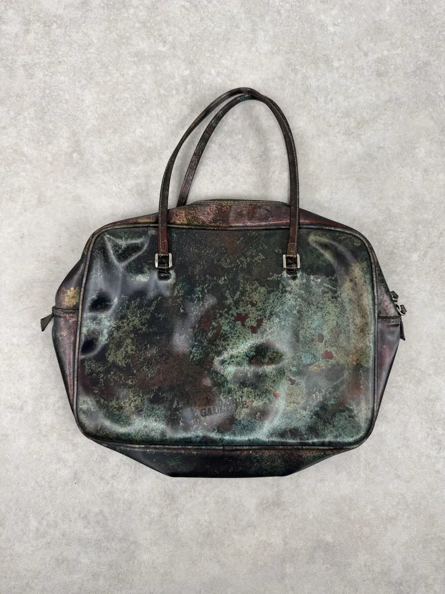 1995 Jean Paul Gaultier Cyber Earth Evolution Handle Bag nCmmoCw 2