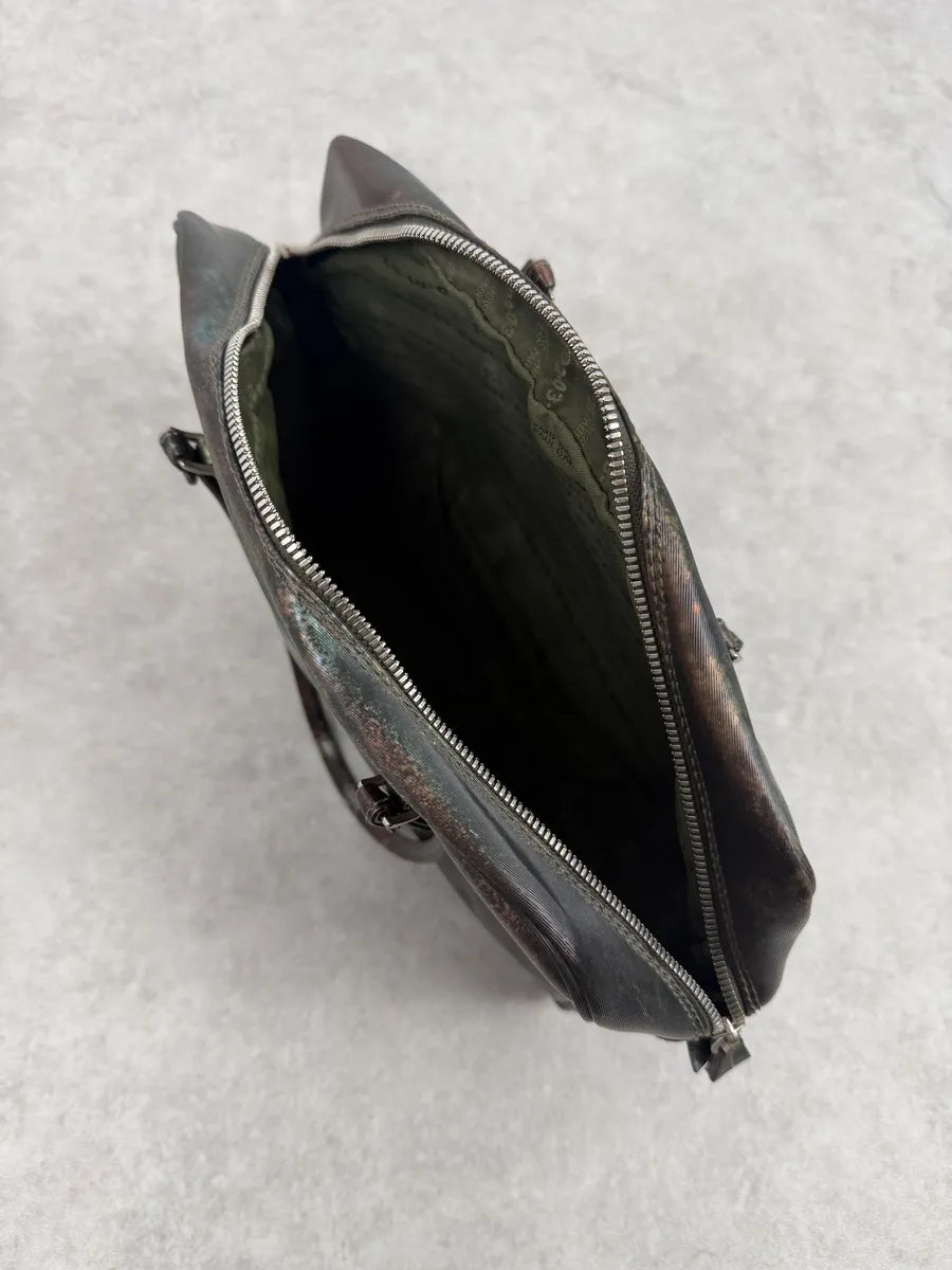 1995 Jean Paul Gaultier Cyber Earth Evolution Handle Bag nCmmoCw 3