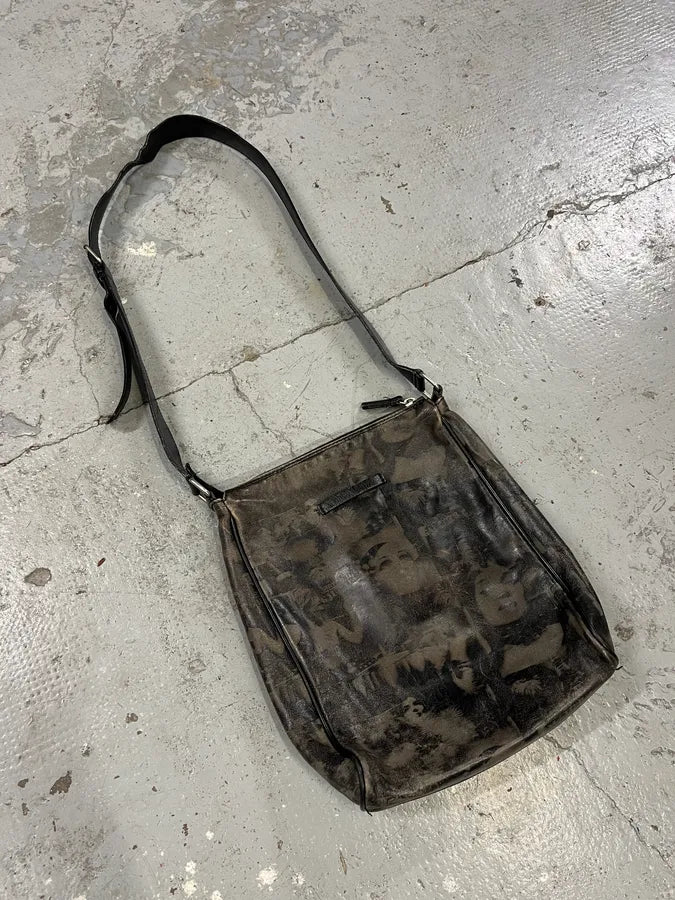 1995 Jean Paul Gaultier Dark Shadow Human Face Shoulder Bag (OS) fXqKbKG 2