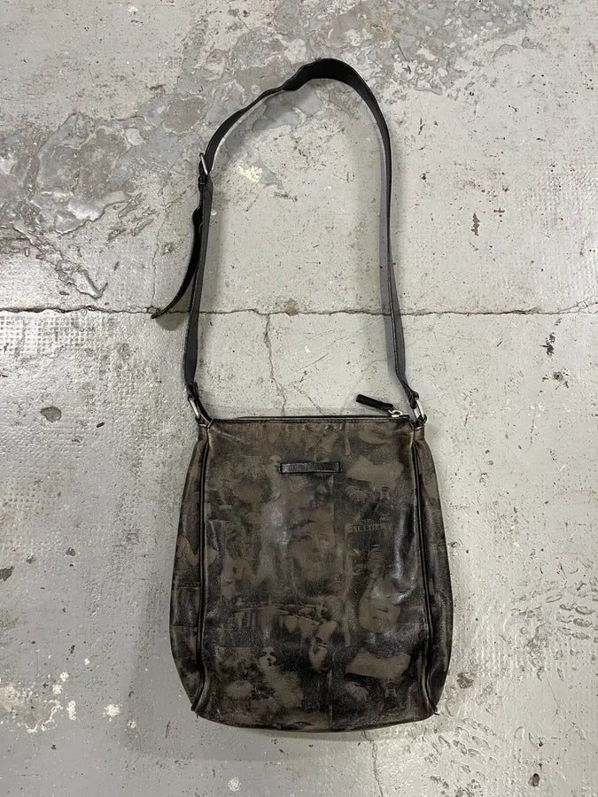 1995 Jean Paul Gaultier Dark Shadow Human Face Shoulder Bag (OS) fXqKbKG 3