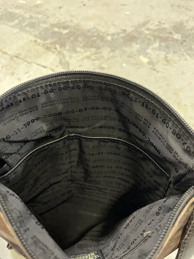 1995 Jean Paul Gaultier Dark Shadow Human Face Shoulder Bag (OS) fXqKbKG 7