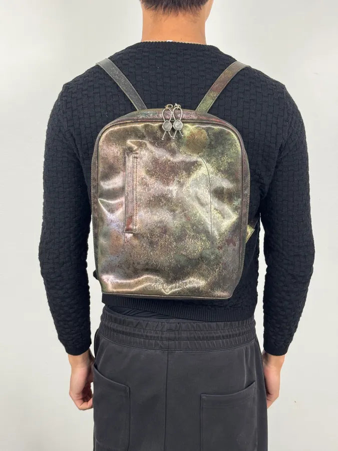 1995 Jean Paul Gaultier Earth Evolution Handle Backpack LBroDxJ 0