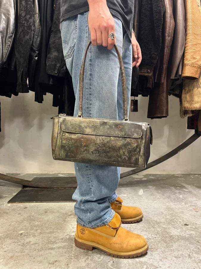 1995 Jean Paul Gaultier Earth Evolution Handle Bag (OS) OfOxvlq 1