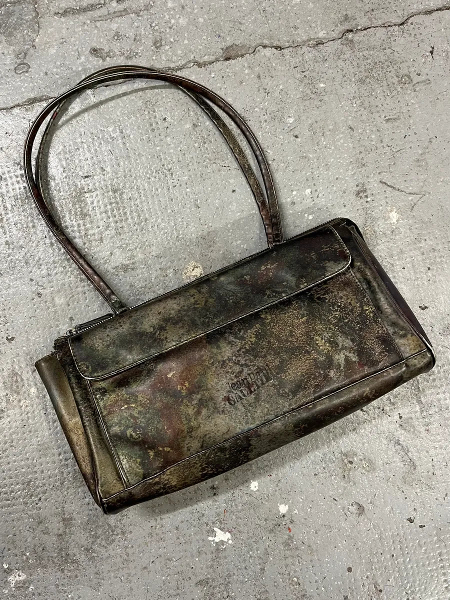 1995 Jean Paul Gaultier Earth Evolution Handle Bag (OS) OfOxvlq 2