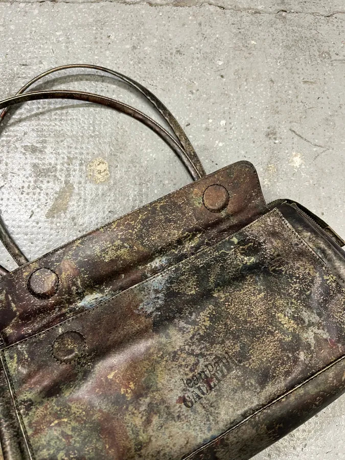 1995 Jean Paul Gaultier Earth Evolution Handle Bag (OS) OfOxvlq 4