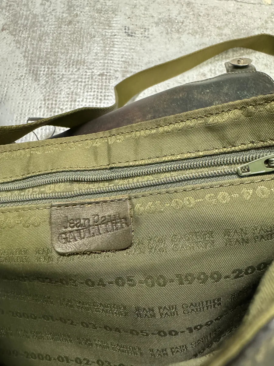1995 Jean Paul Gaultier Earth Evolution Handle Bag vruoWTh 5