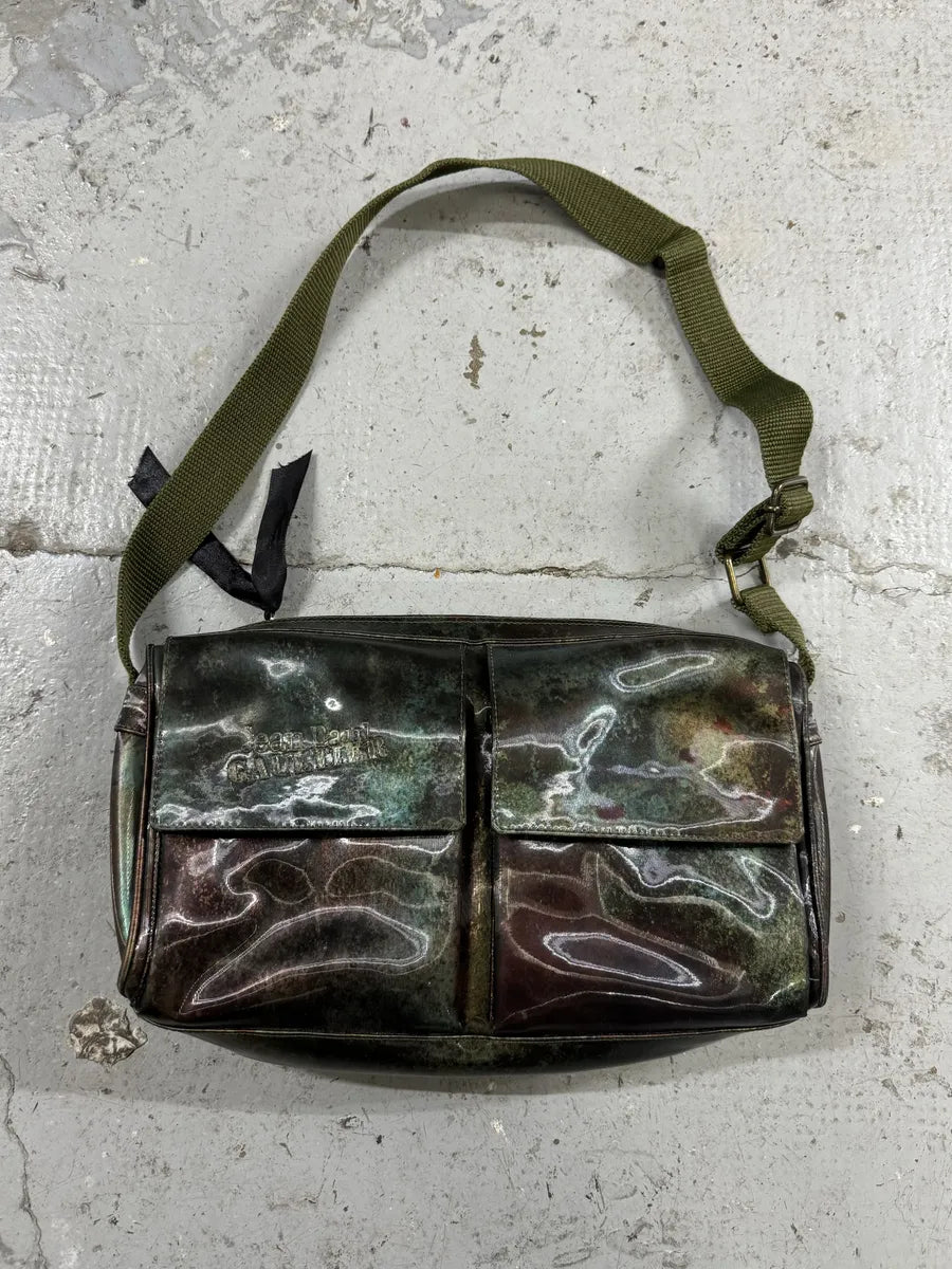 1995 Jean Paul Gaultier Earth Evolution Shoulder Bag (OS) UulsxSf 0