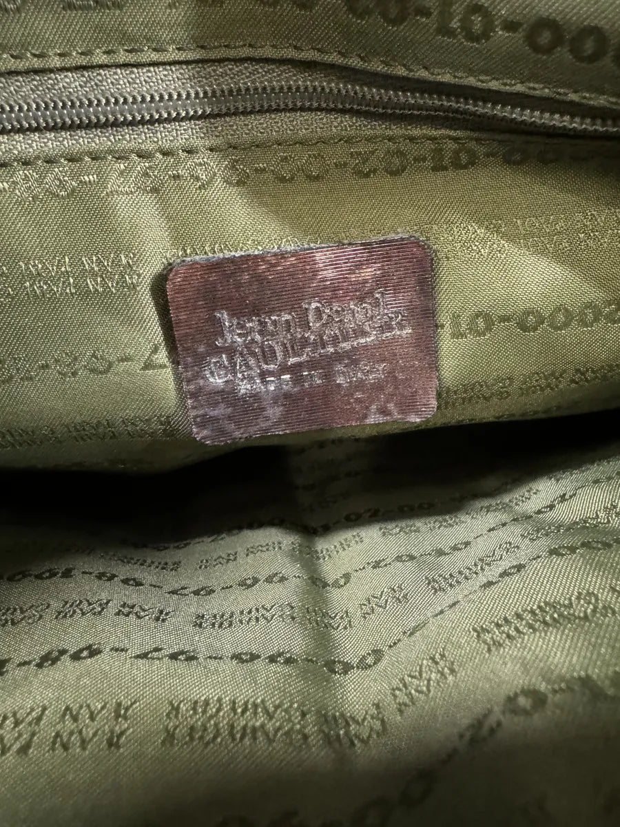 1995 Jean Paul Gaultier Earth Evolution Shoulder Bag (OS) UulsxSf 3