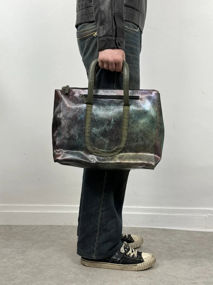 1995 Jean Paul Gaultier Evolution World Eroded Handle Bag fgWXEuw 1