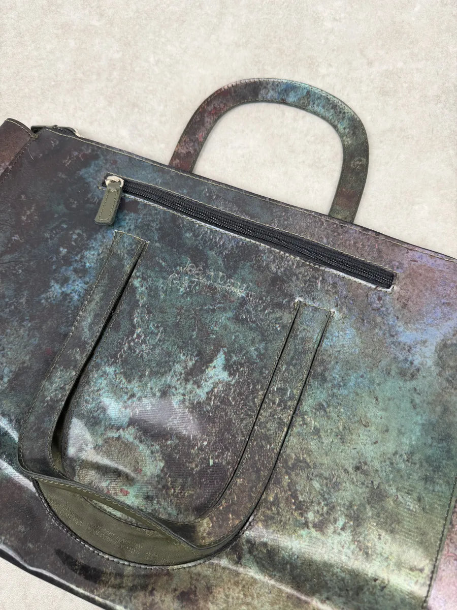 1995 Jean Paul Gaultier Evolution World Eroded Handle Bag fgWXEuw 4