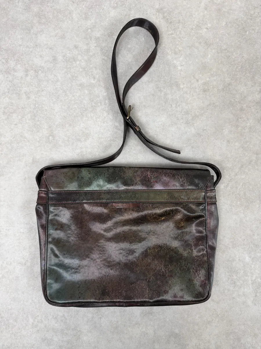 1995 Jean Paul Gaultier World Eroded Satin Shoulder Bag NoSmNUz 2