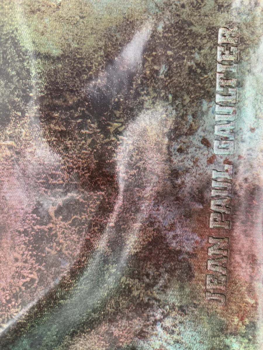 1995 Jean Paul Gaultier World Eroded Satin Shoulder Bag NoSmNUz 9