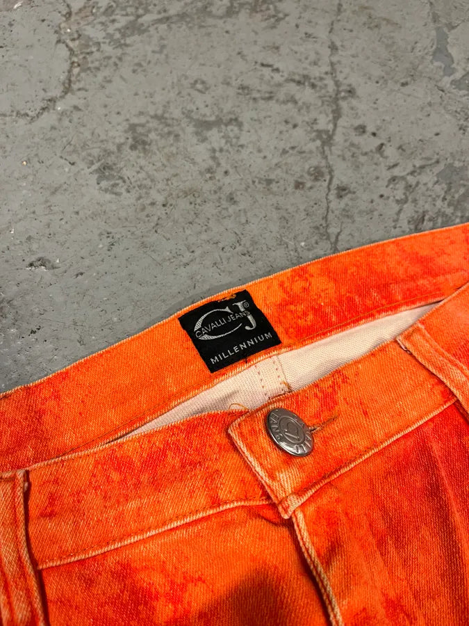 1998 Cavalli Fantasy World Orange Pants MfqoDNC 7