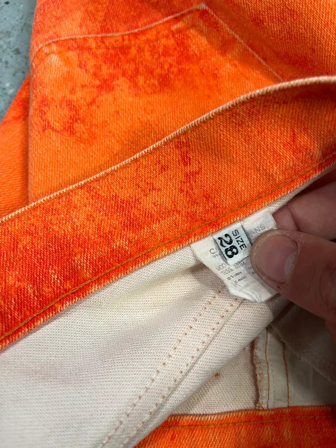 1998 Cavalli Fantasy World Orange Pants MfqoDNC 12