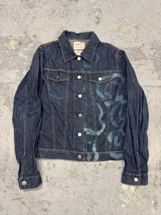 1999 Helmut Lang Psycho Brut Denim Jacket ExIMIJb 0