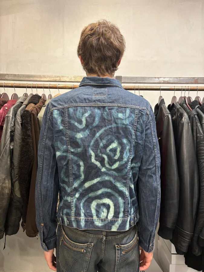 1999 Helmut Lang Psycho Brut Denim Jacket ExIMIJb 5