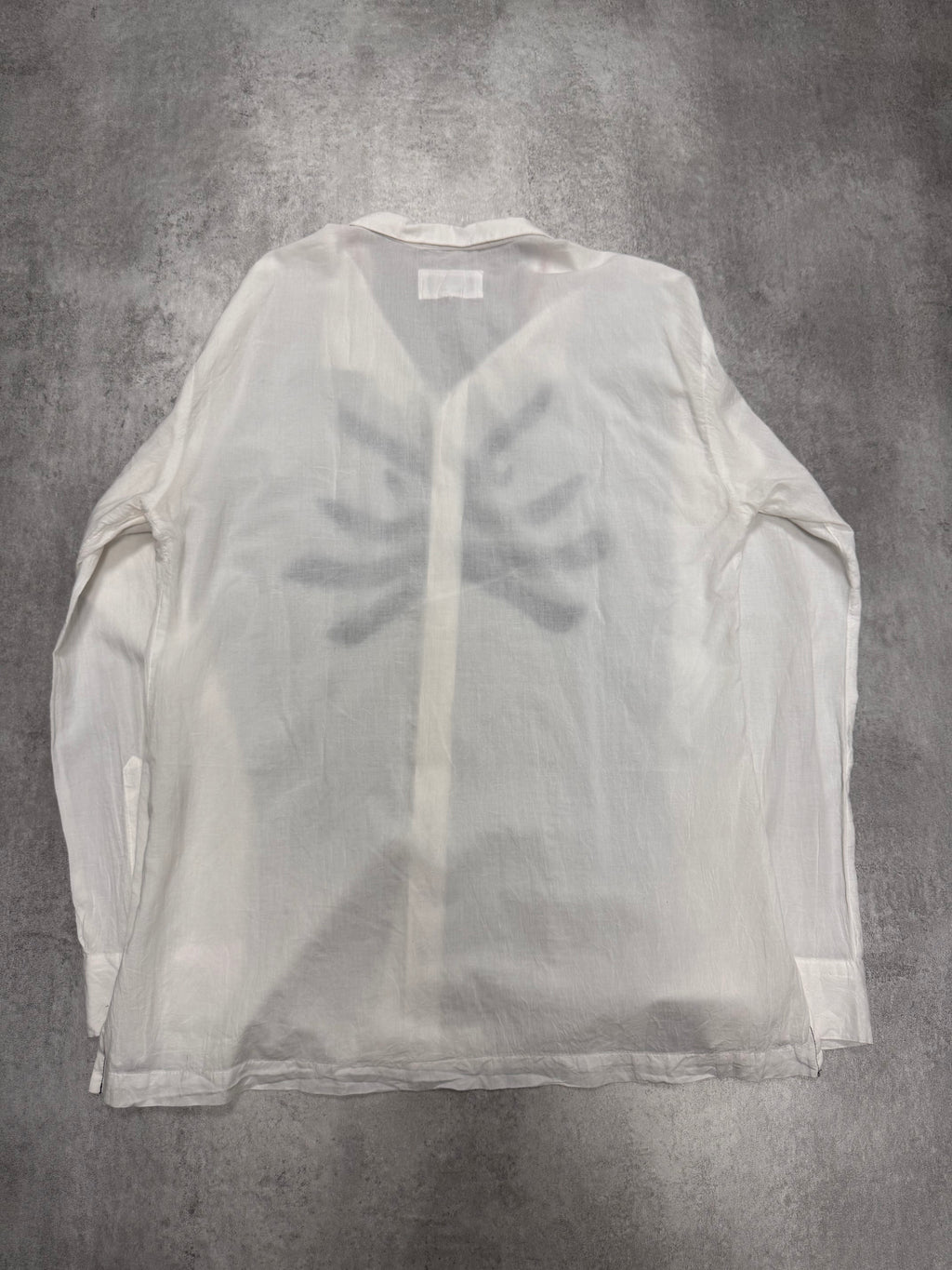2000s Armani Asian Tag White Shirt