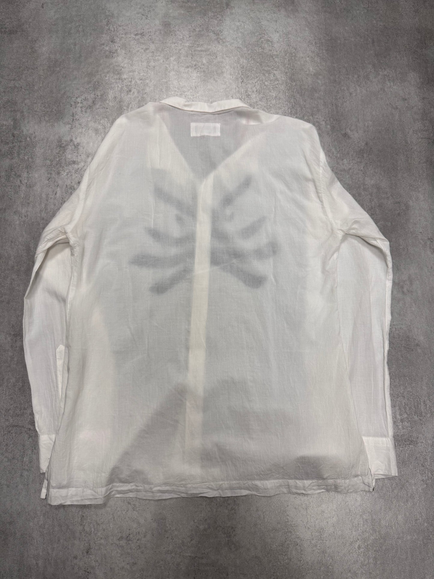 2000s Armani Asian Tag White Shirt (L)