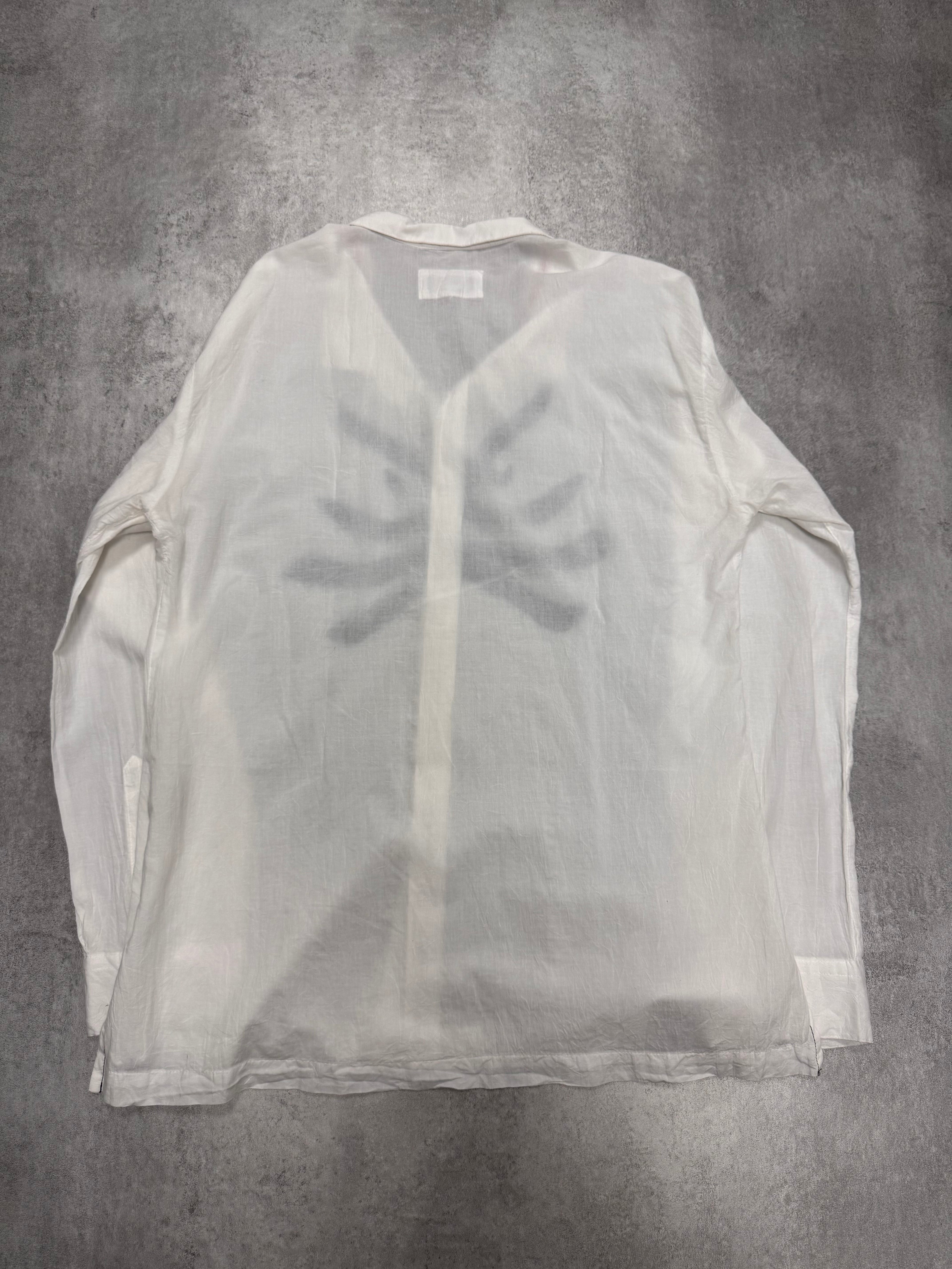 2000s Armani Asian Tag White Shirt