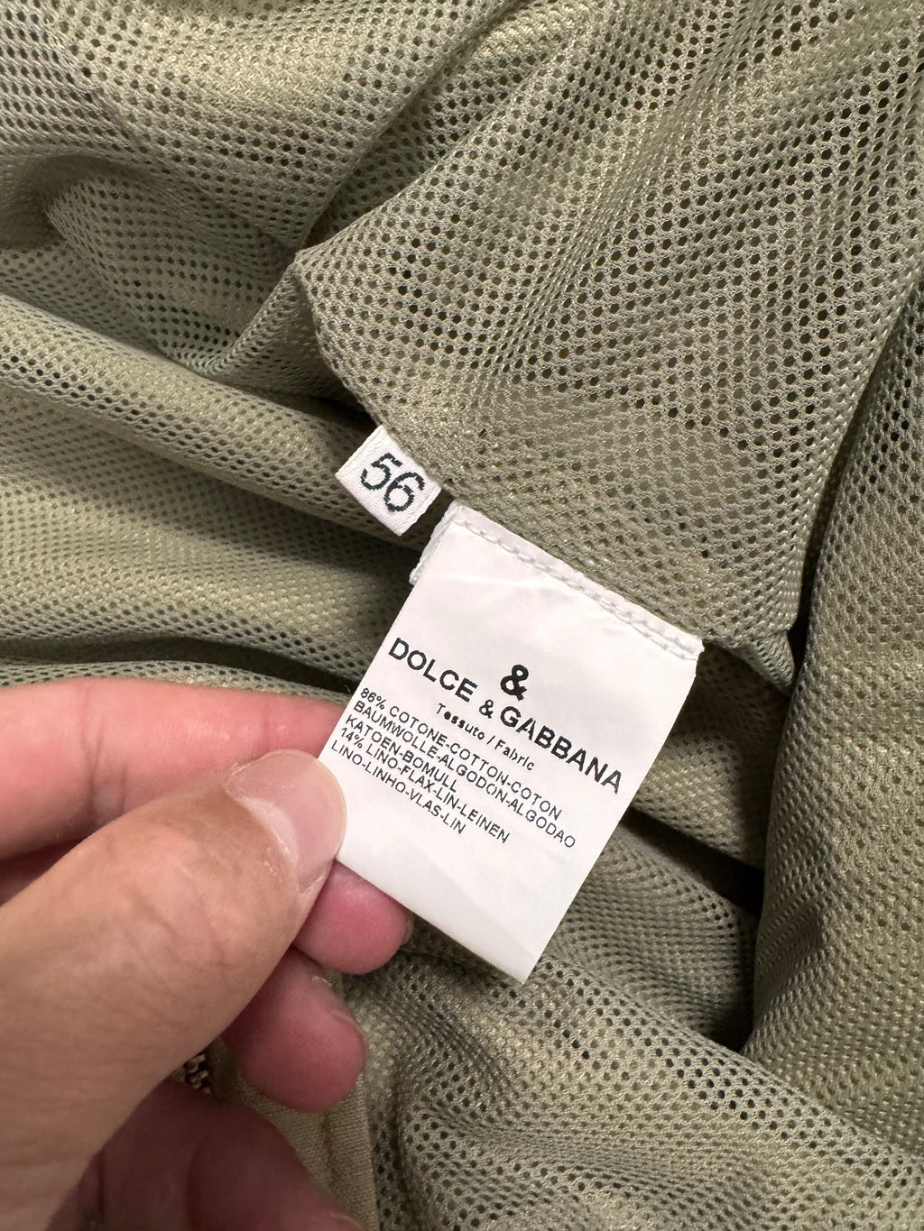 2000s Dolce & Gabbana Buttoned Multi-Pocket Beige Jacket