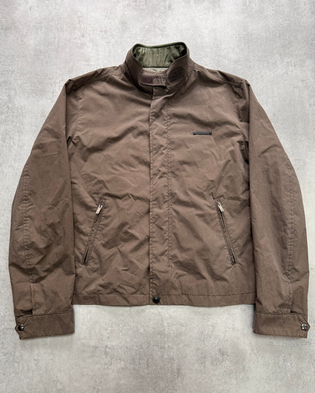 SS2009 Emporio Armani Minimalist Brown Jacket