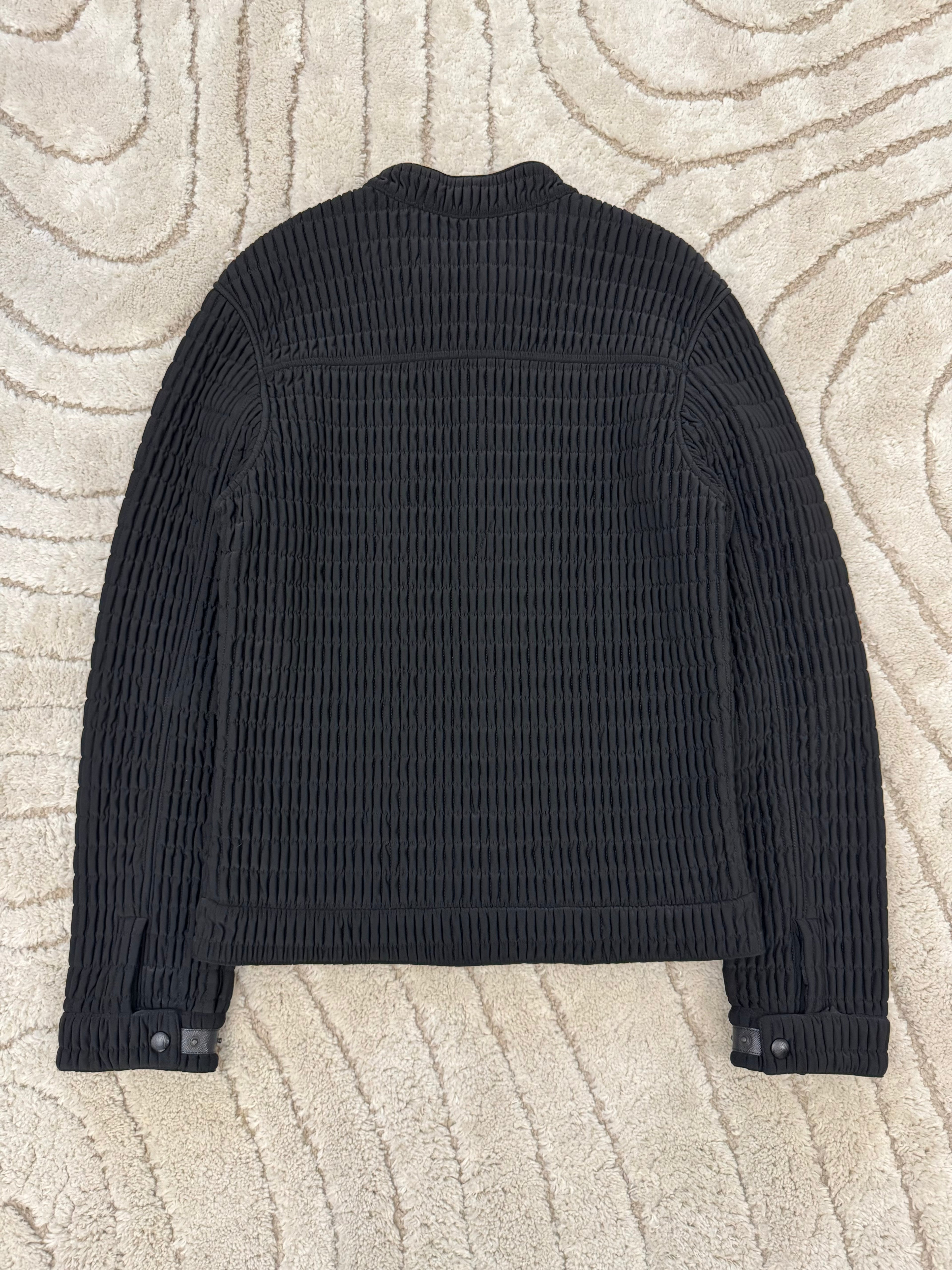 SS2009 Prada Plissé Agent 夹克 (M/L)