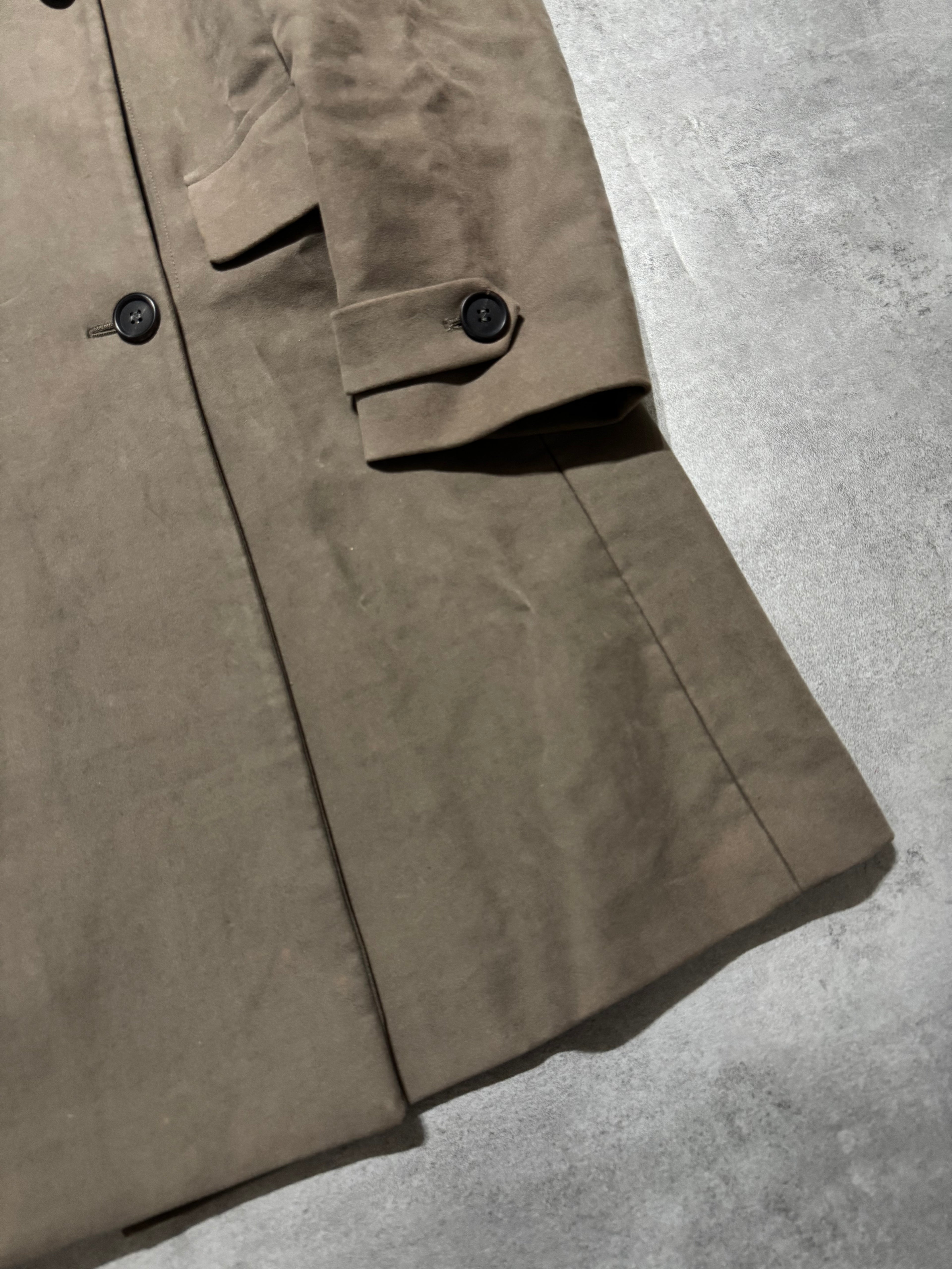 AW2006 Miu Miu Beige Buttoned Trench Coat
