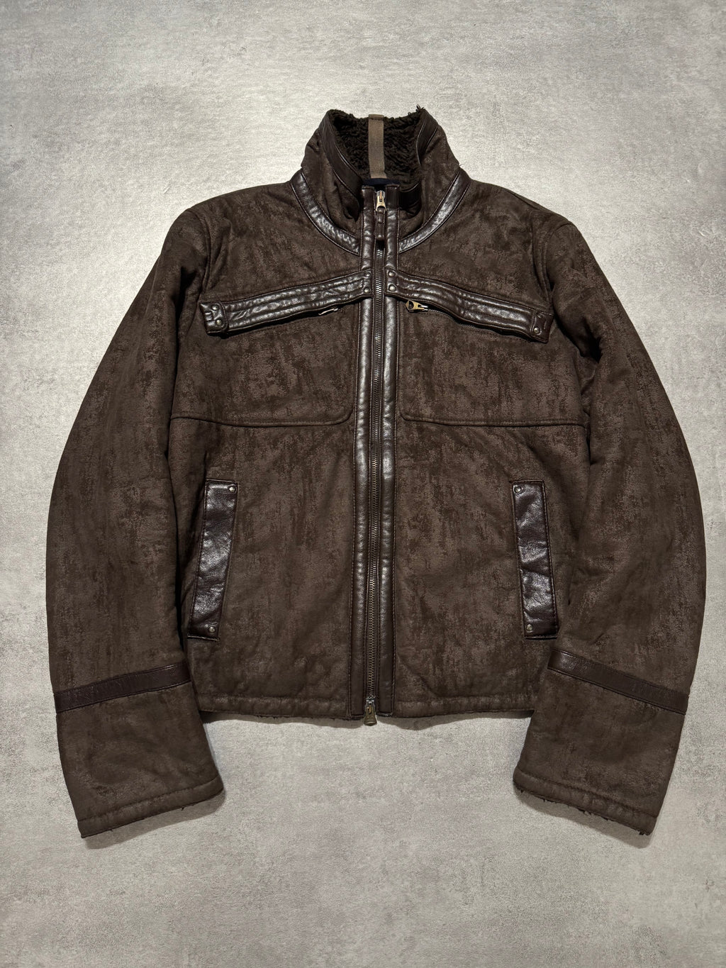 2000s Armani Brown Aged Jacket