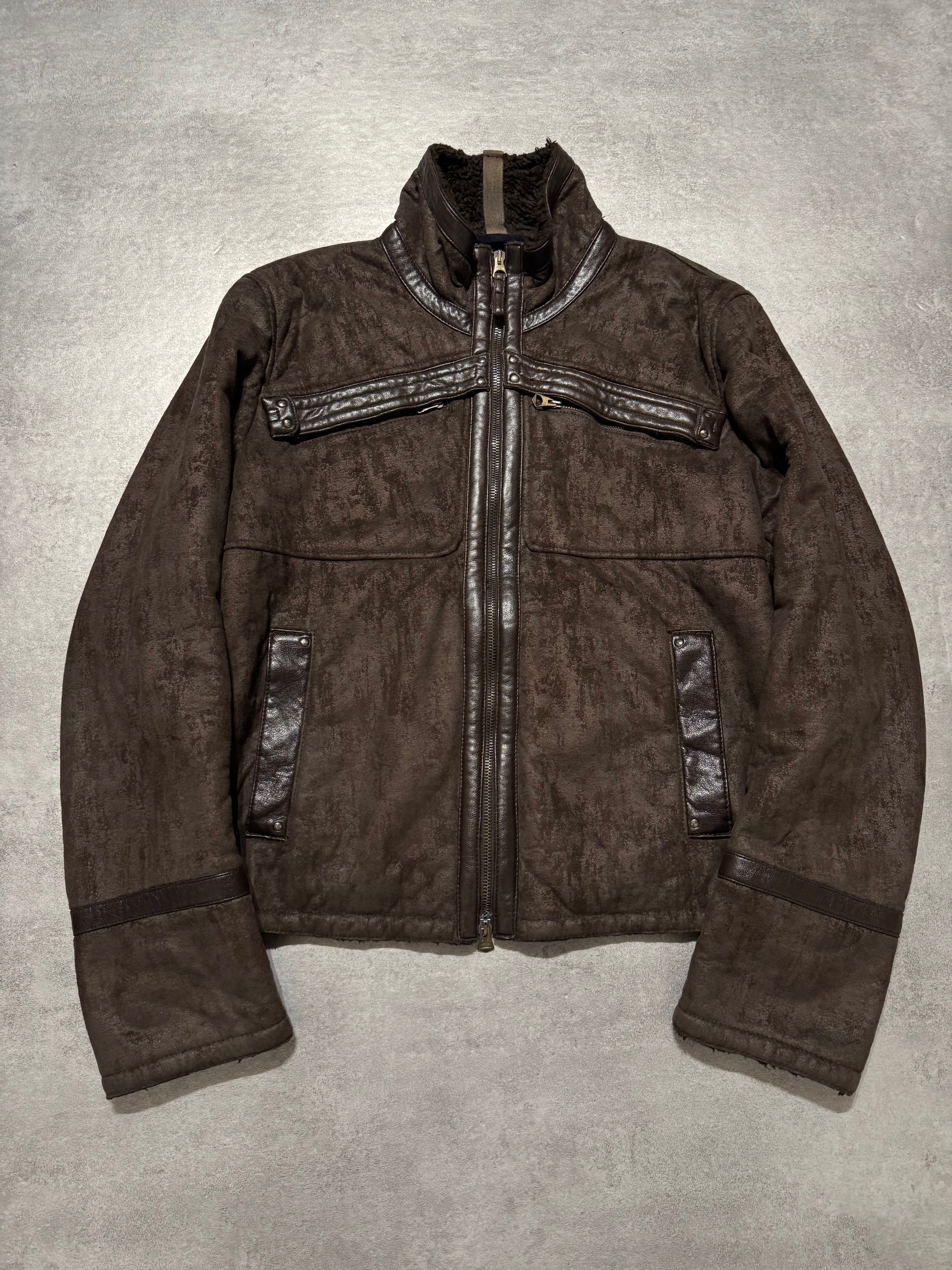 2000s Armani Brown Aged Jacket