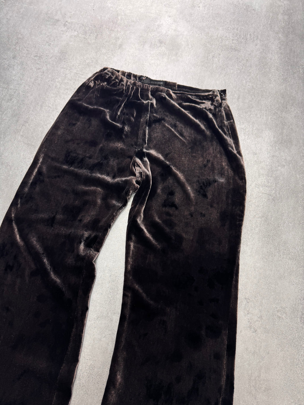 2000s Roberto Cavalli Velvet Class Brown Pants