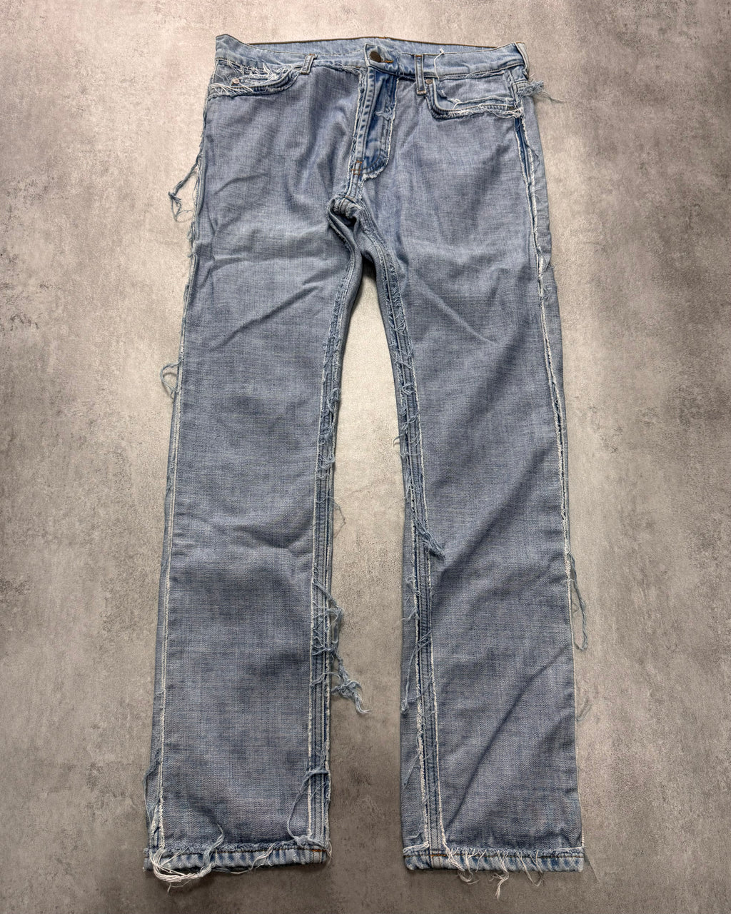 SS2005 Maison Margiela x H&M Distressed Denim Re-edition Jeans