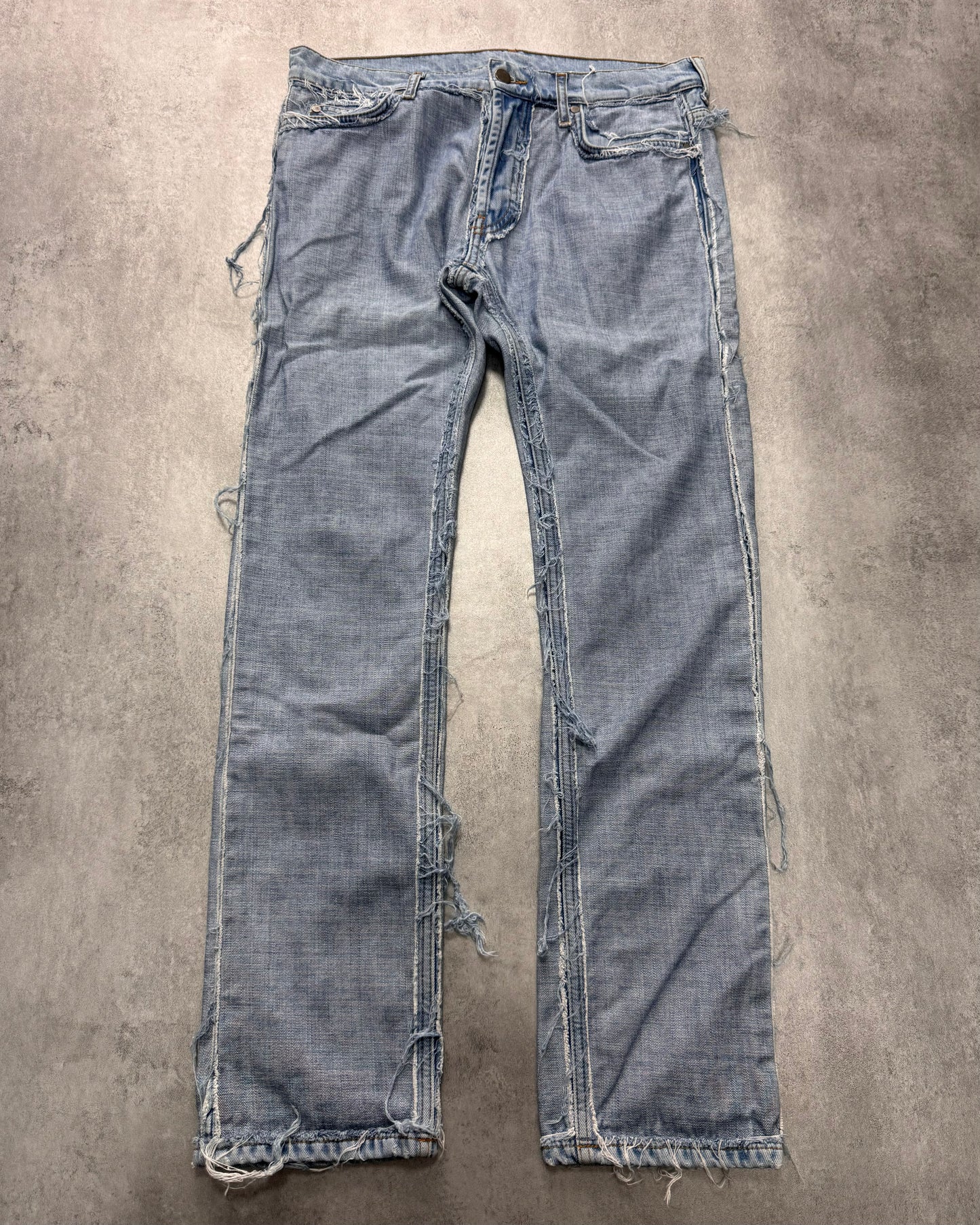 SS2005 Maison Margiela x H&M Distressed Denim Re-edition Jeans (M)