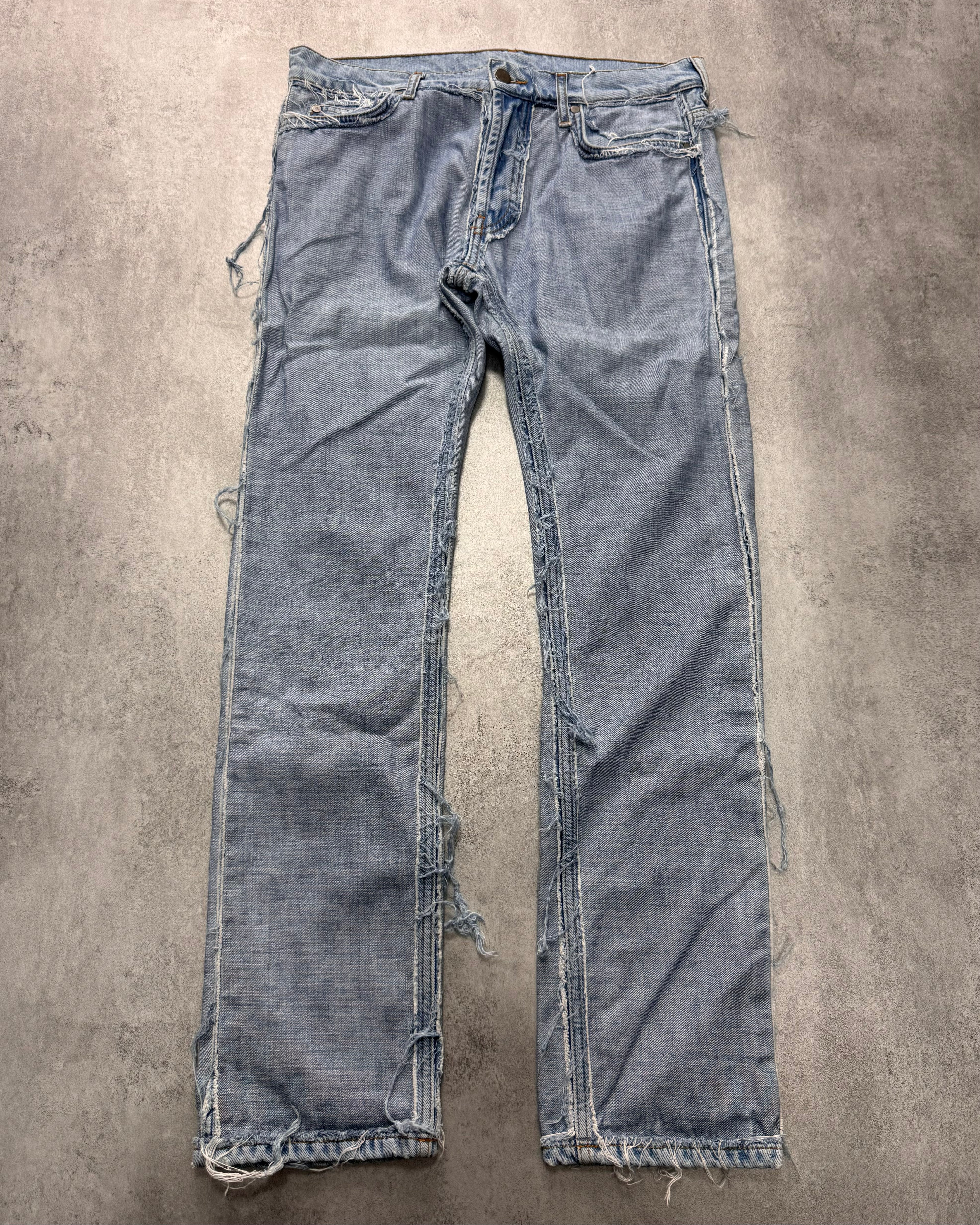 SS2005 Maison Margiela x H&M Distressed Denim Re-edition Jeans