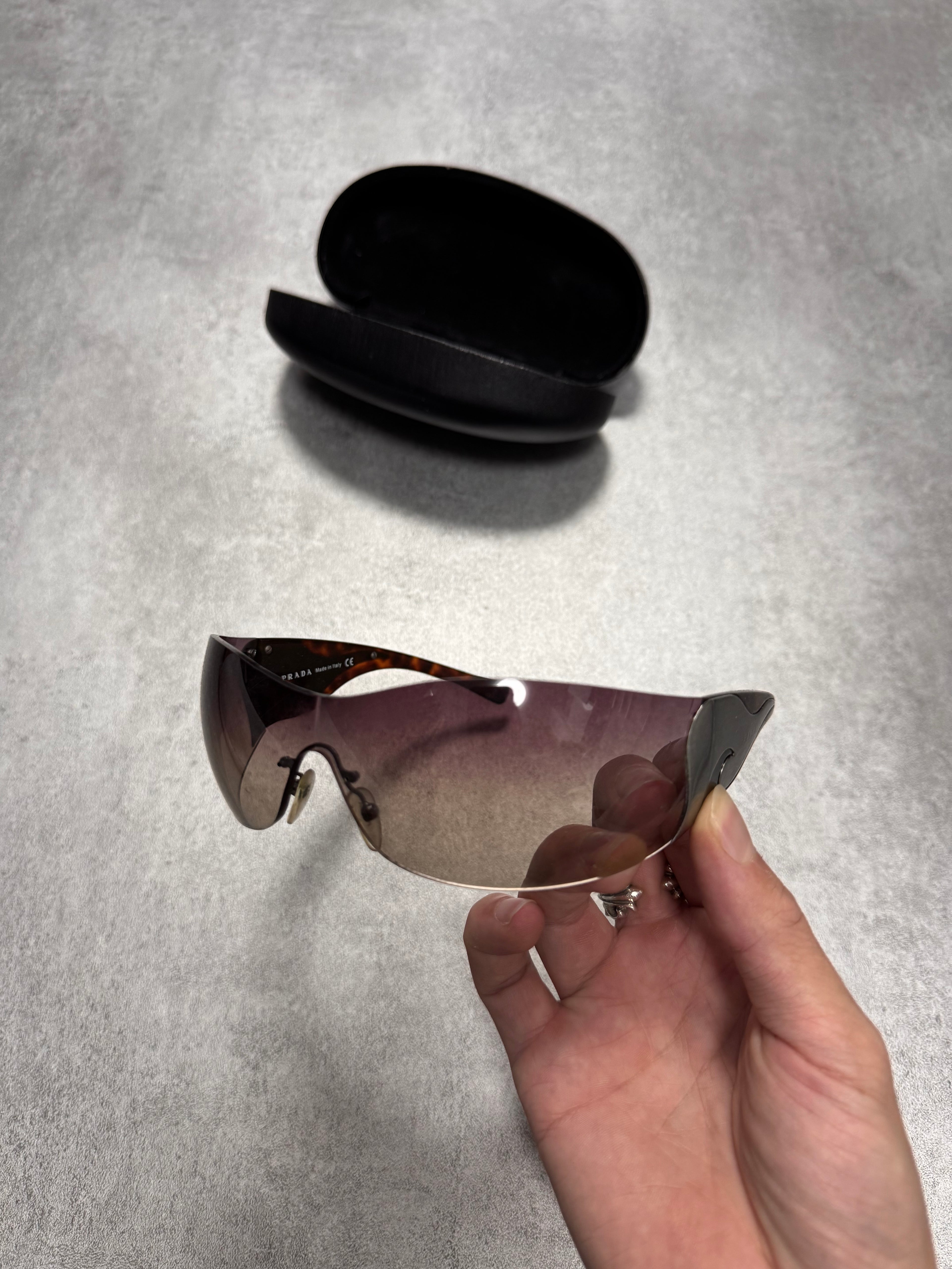 2000s Prada Google Tribal Sunglasses