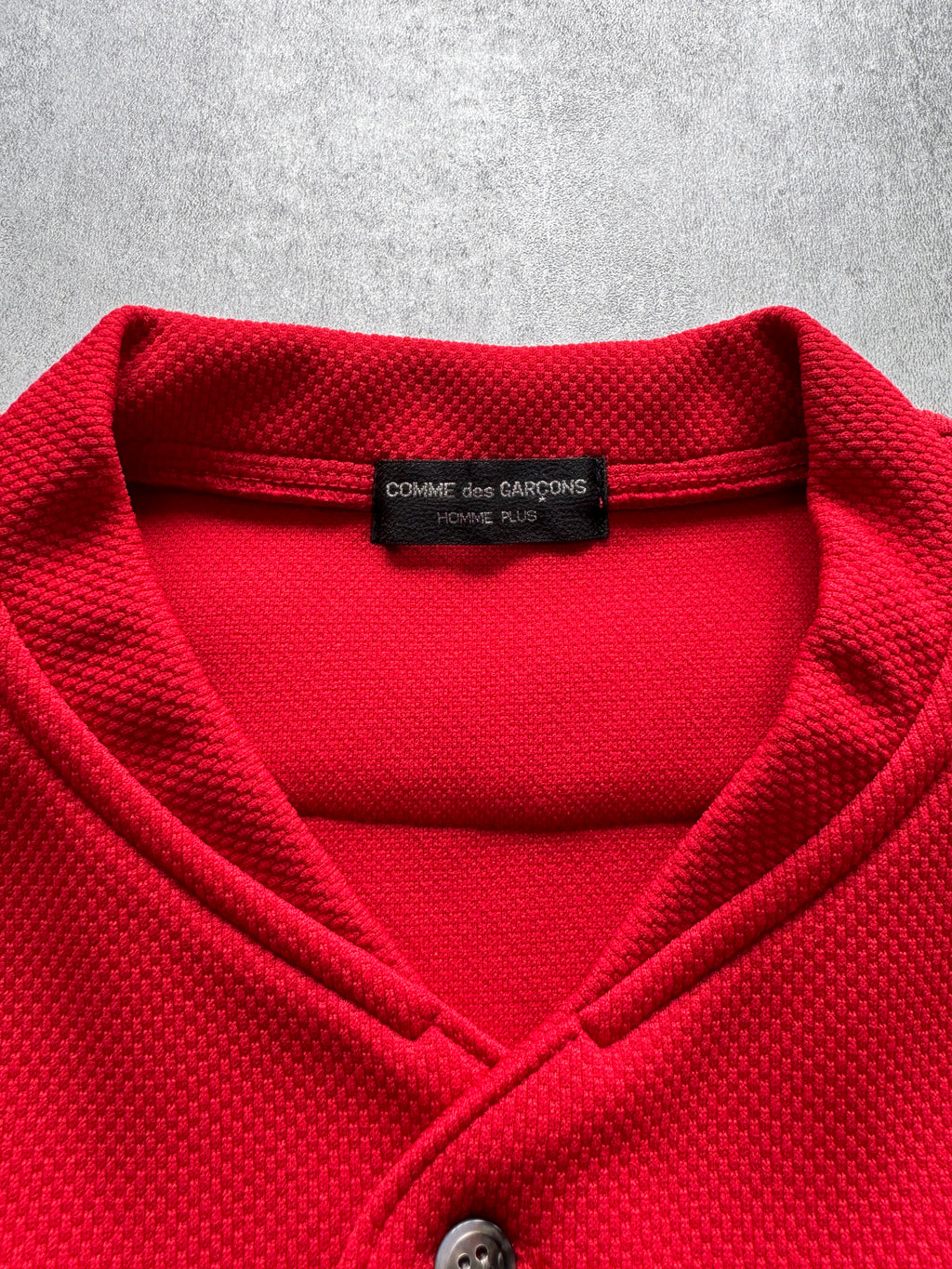 SS1999 Comme Des Garçons Homme Plus Master Red Tee
