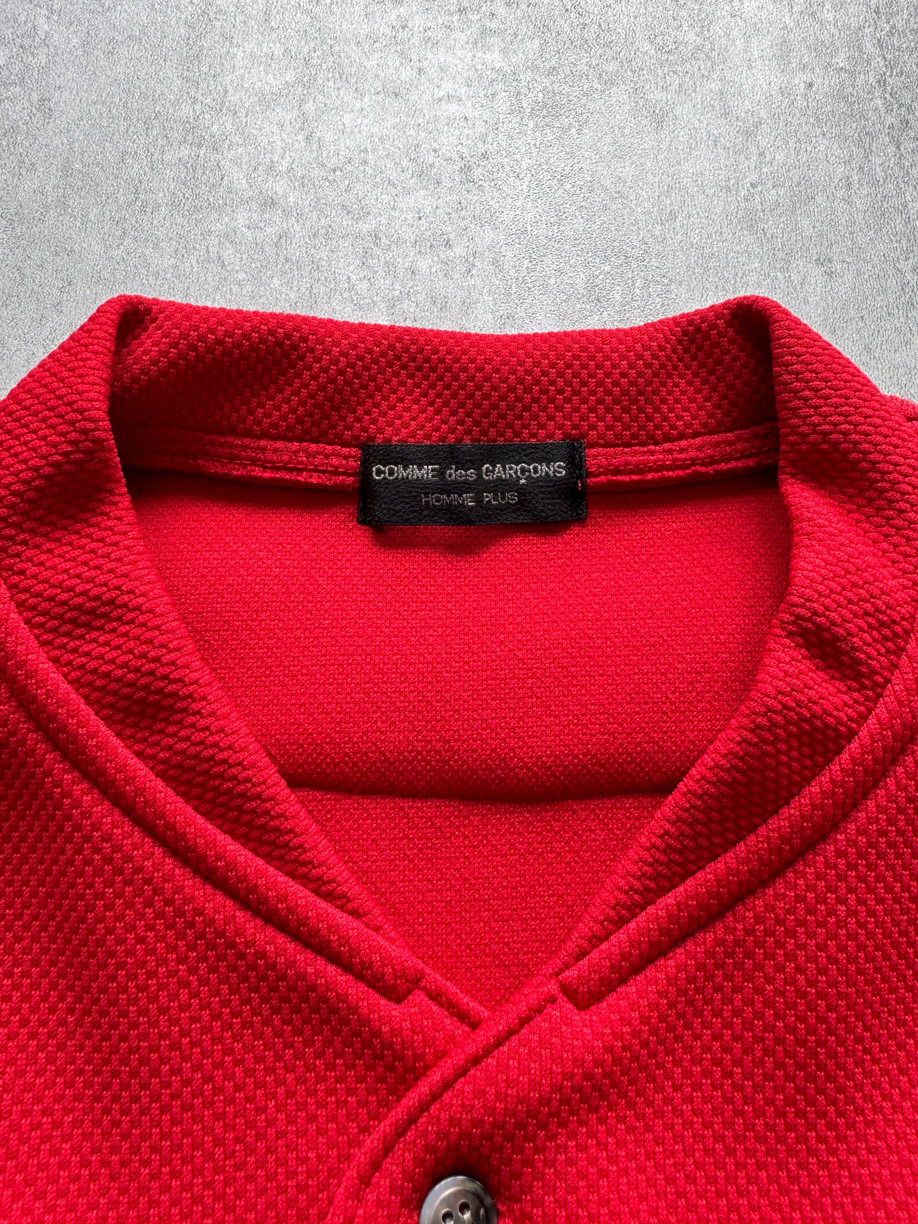 SS1999 Comme Des Garçons Homme Plus Master Red Tee