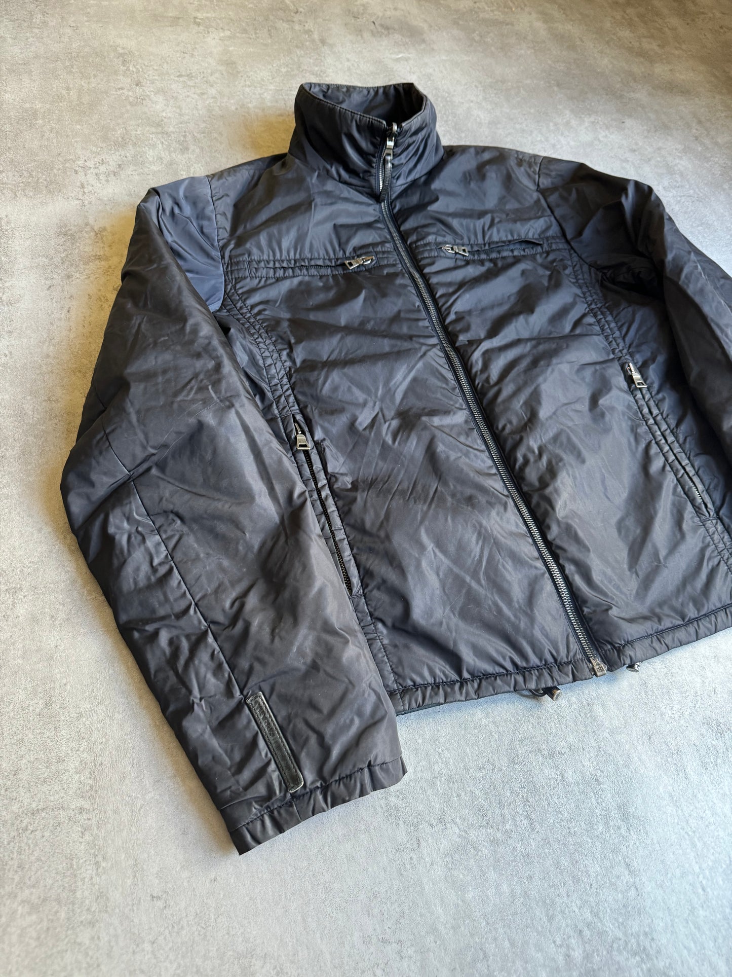 AW2007 Prada Modern Reversible Windbreaker Jacket (M) - 5