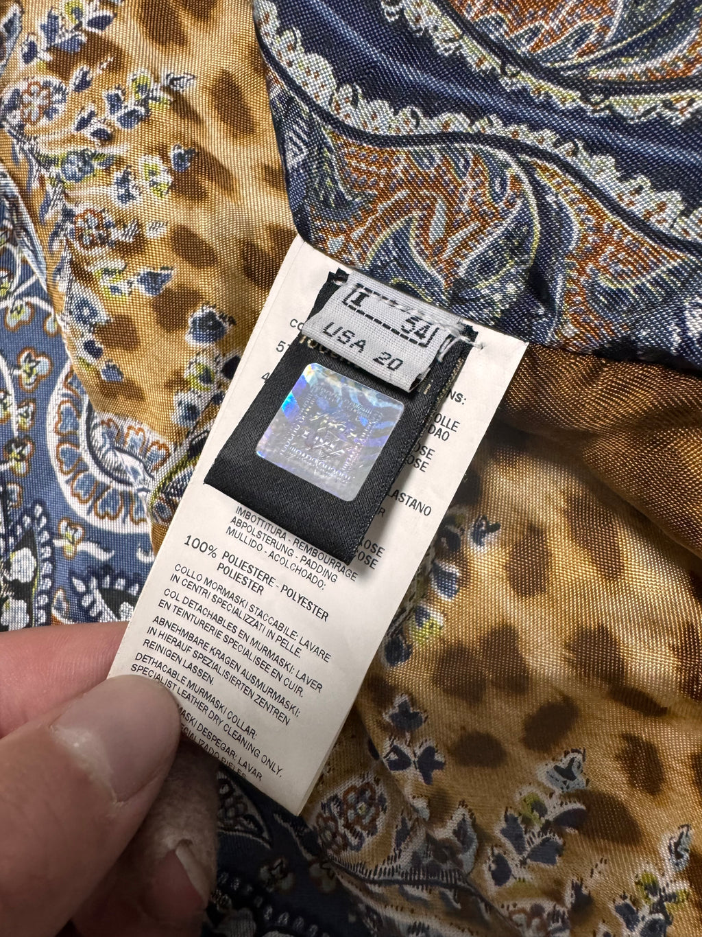 2000s Cavalli Fur Collar Beige Bomber Jacket