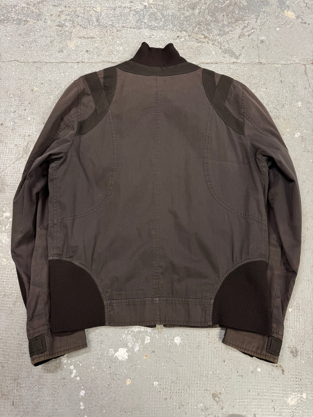 2000s Dolce & Gabbana Parachute Brown Jacket