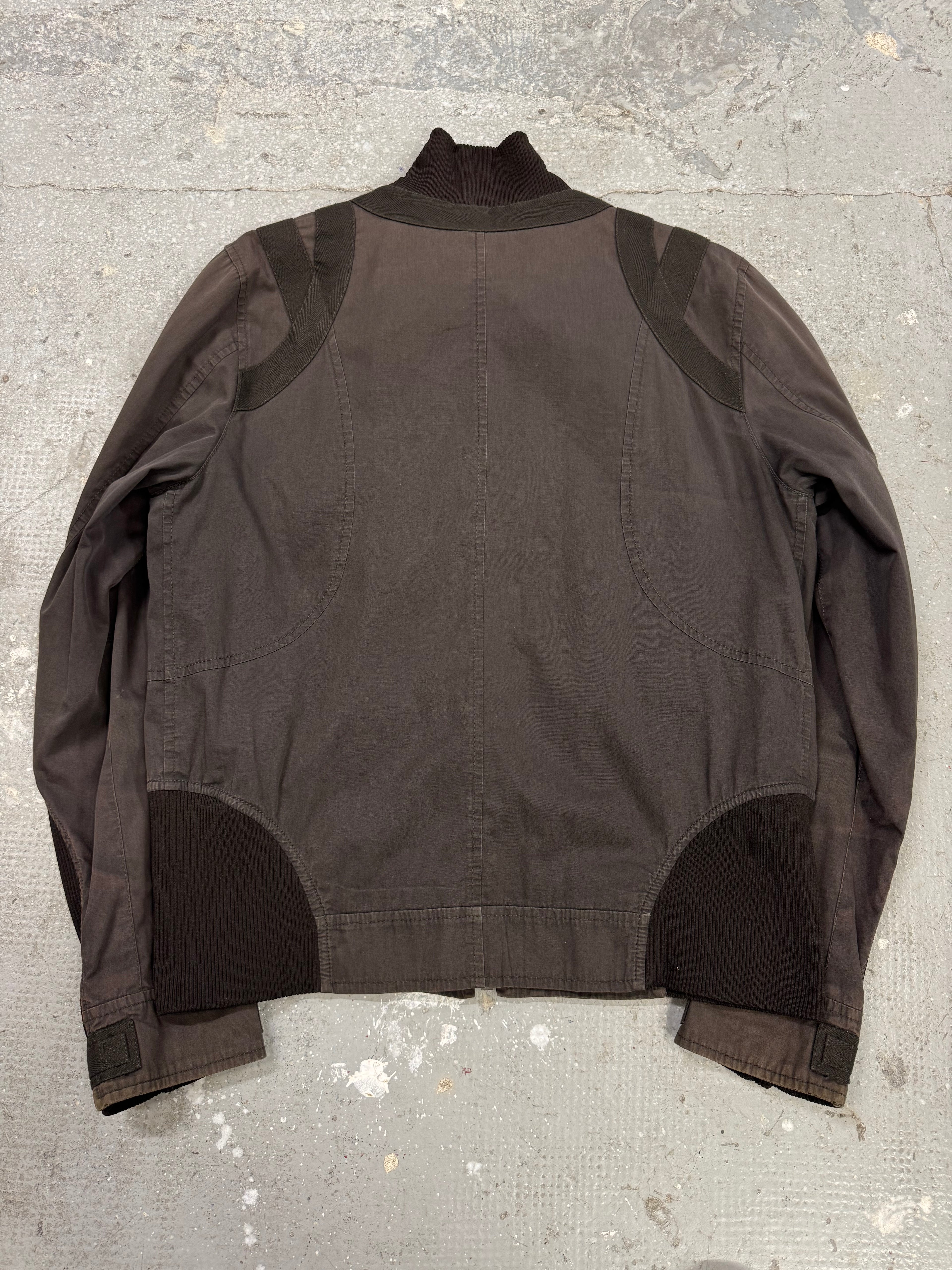 2000s Dolce & Gabbana Parachute Brown Jacket