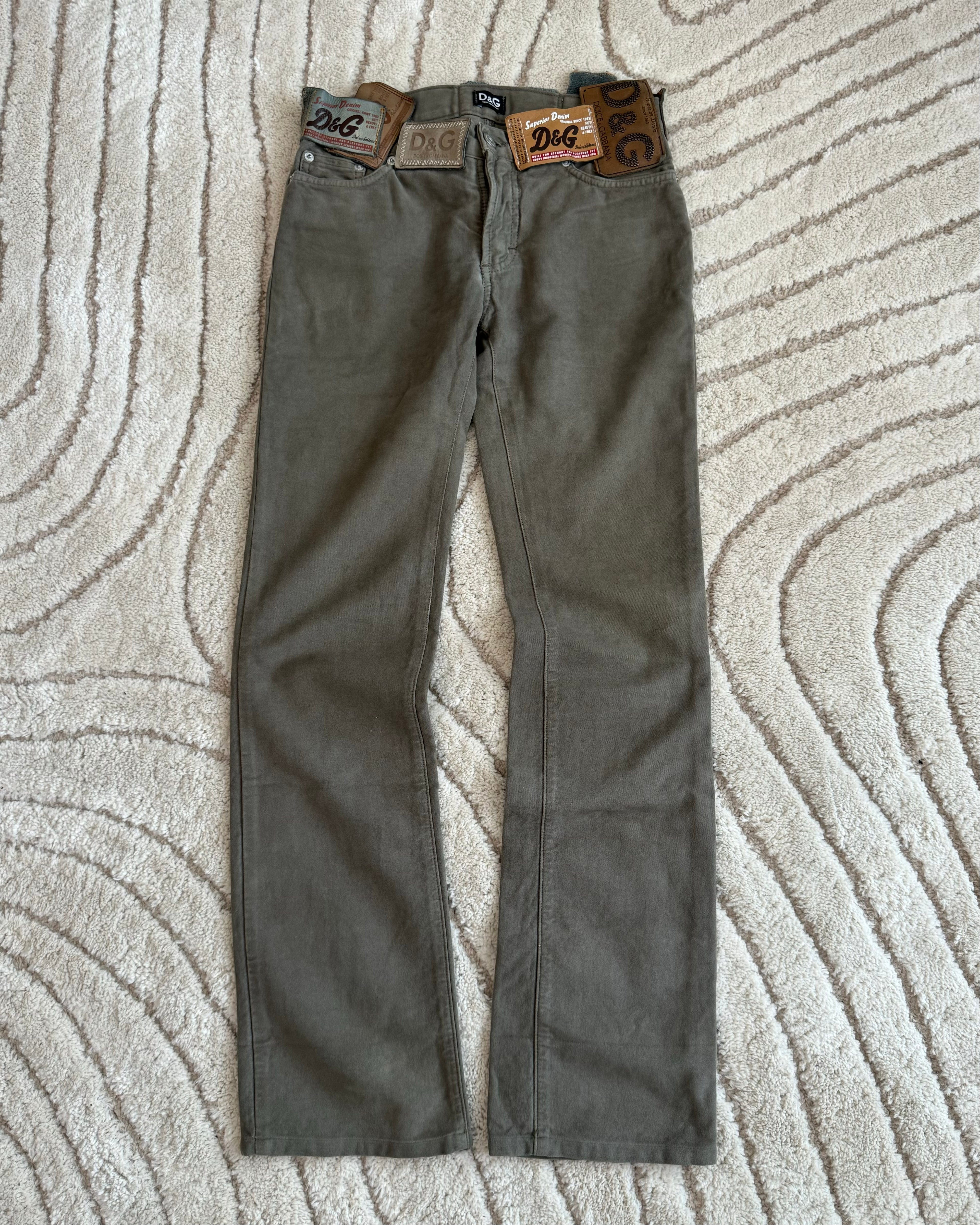 AW03 Dolce & Gabbana 10 Tags Pants