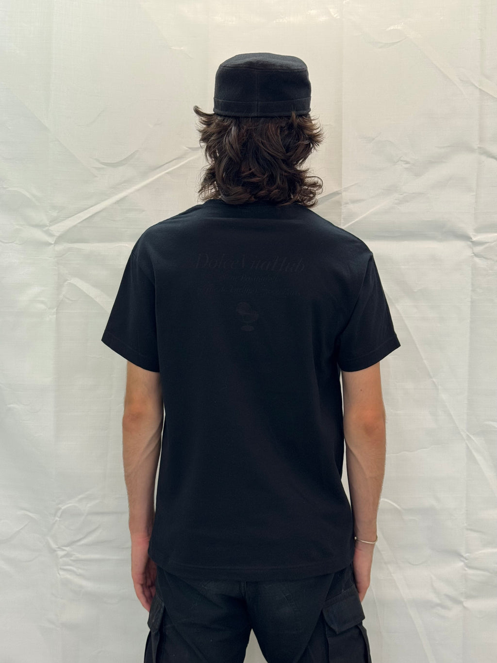 DolceVitaHub « Arbre en Feu » Black T-Shirt