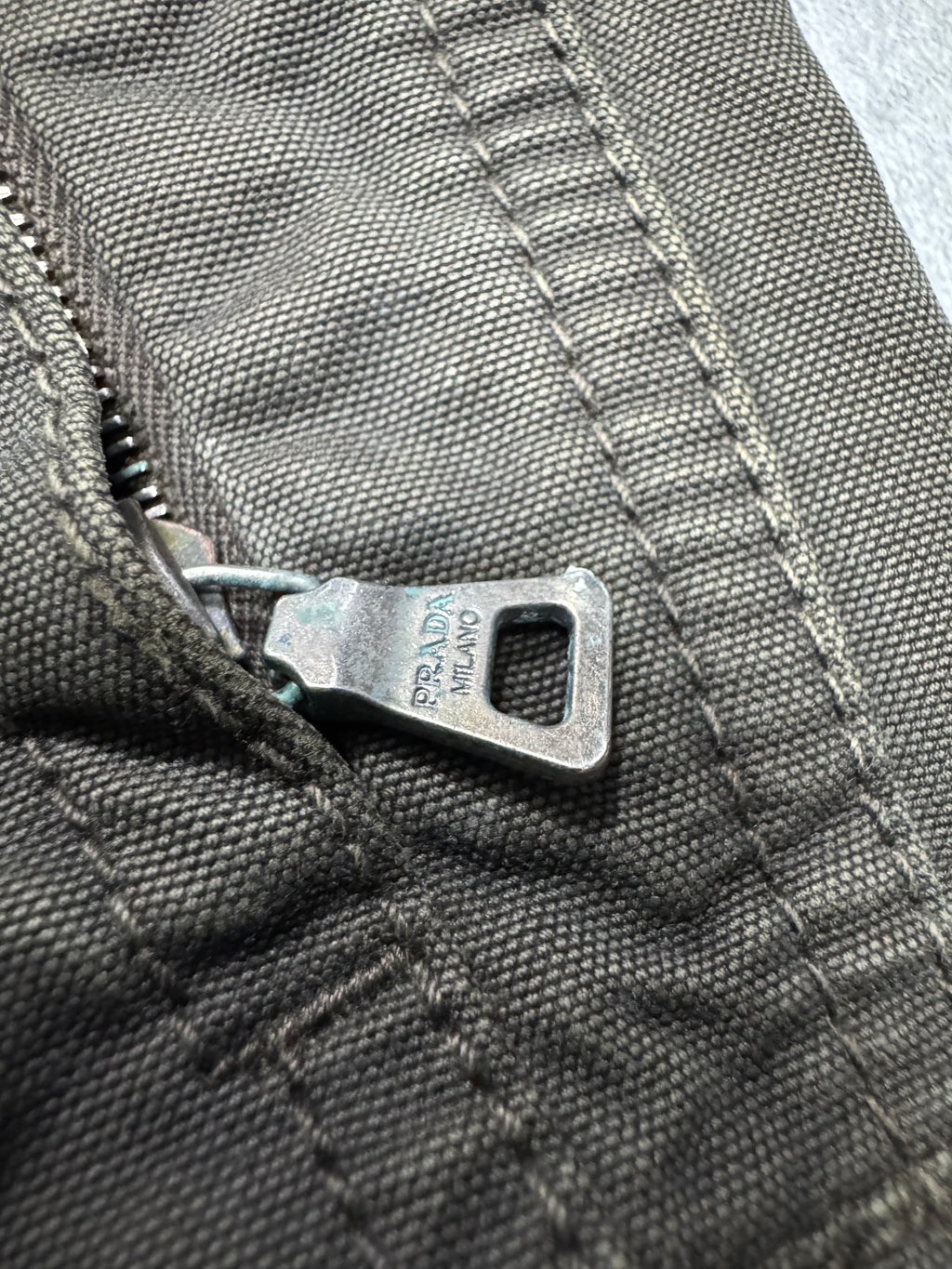 AW2006 Prada Cargo Khaki Pants