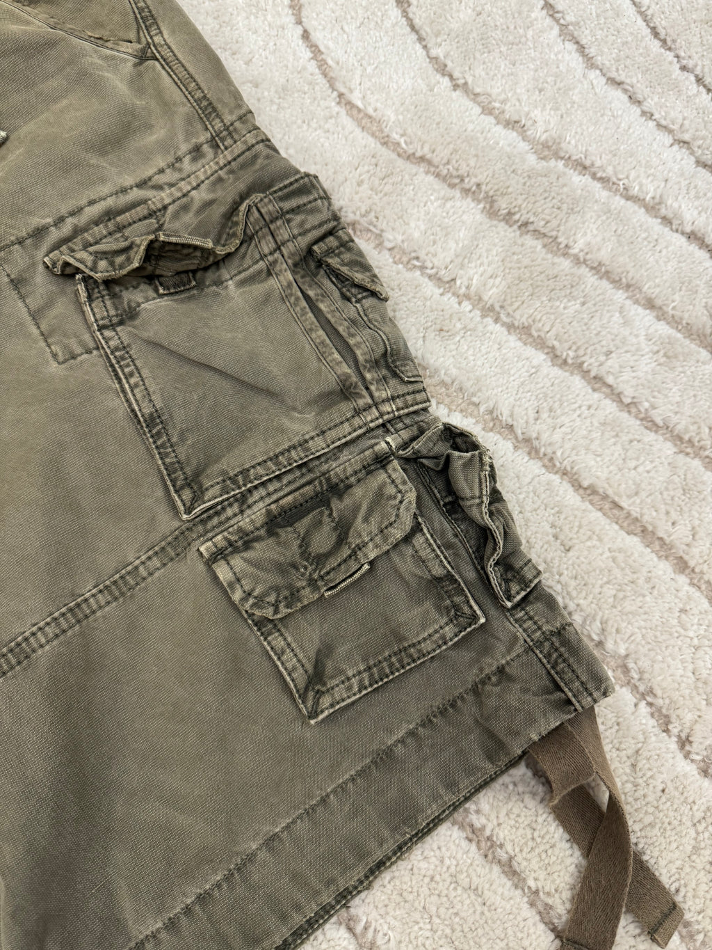 FW2006 Dolce & Gabbana Olive Cargo Short (L)