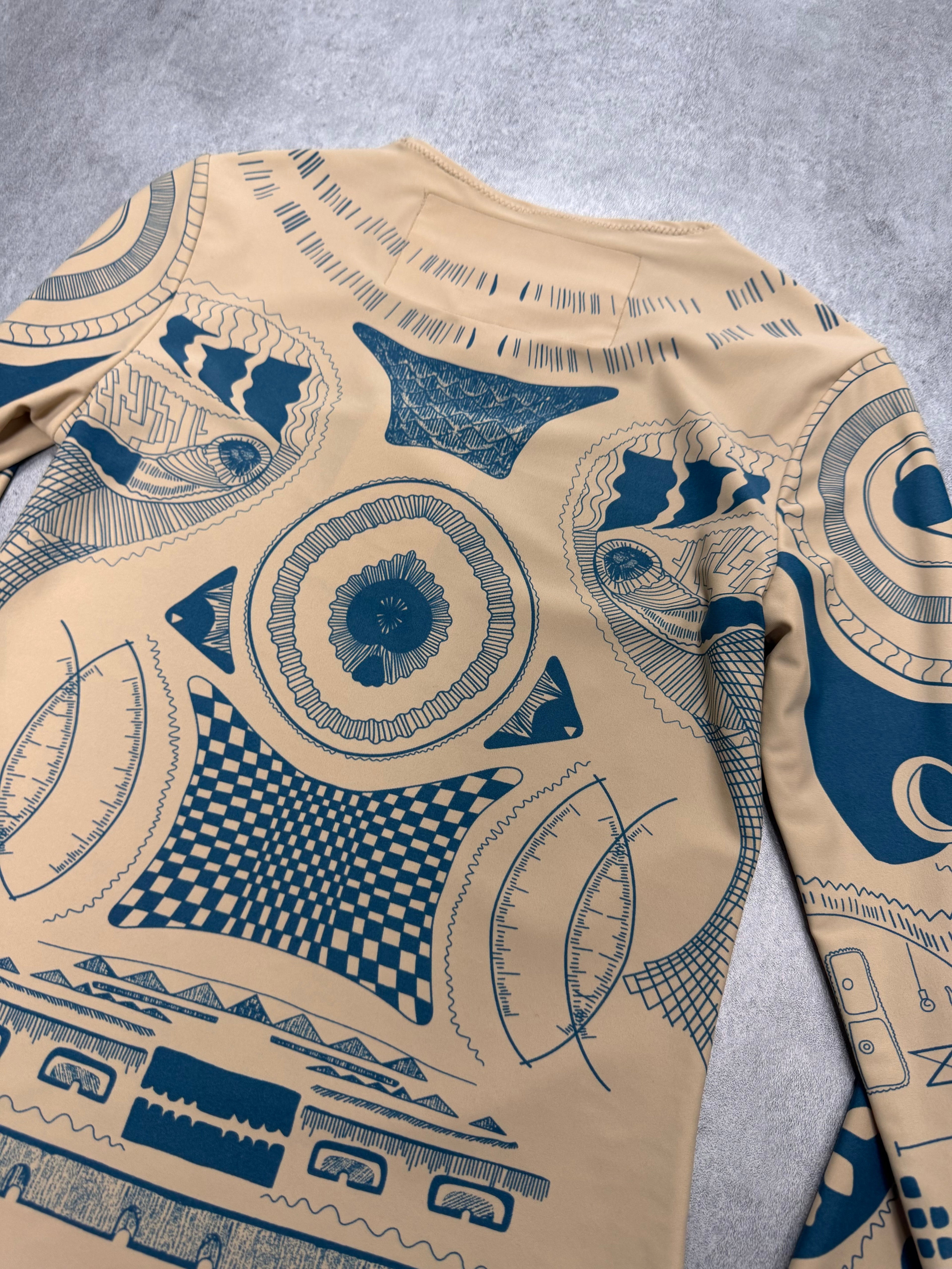 AW2012 Maison Margiela H&M Tatoo Mesh Re-edition Top