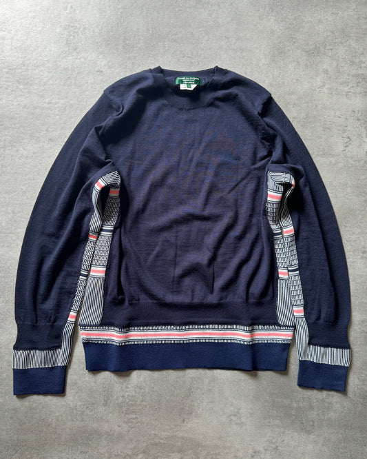 SS2006 Comme des Garçons Homme Plus Navy Sweater (L) - 1