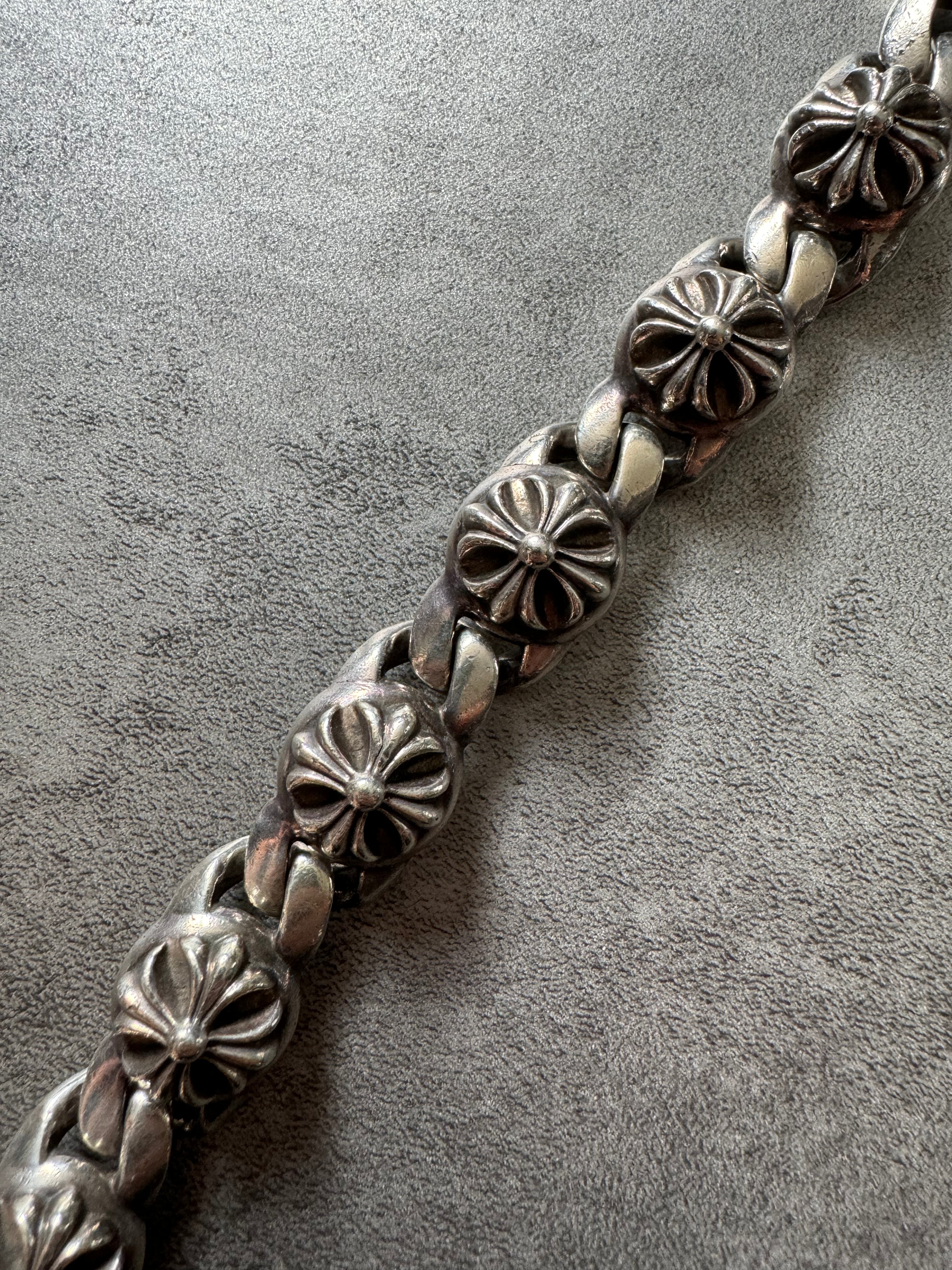 2002 Chrome Hearts Fancy Chain SV925 Silver Bracelet  (OS) - 8